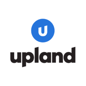 Das Bild zeigt das Upland-Logo mit einem blauen Kreis, in dem ein weißes „u“ zu sehen ist, über dem Wort „upland“ in fetten schwarzen Kleinbuchstaben auf hellem Hintergrund.