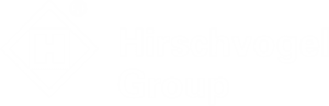 Hirschvogel Group logo with a diamond shape containing an H on the left and the words Hirschvogel Group in bold letters on the right.